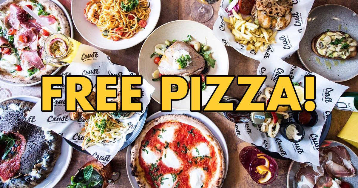 🚨 FREE PIZZA ALERT 🚨 join us from 2pm-4pm tomorrow (Tuesday) and enjoy a free pizza at Crust Bold Street, valid with a student id, wristband or unidays! #liverpool #freshers