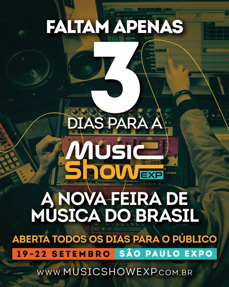 BackstageBr's tweet photo. Music Show Exp é uma feira de relacionamento para o mercado da música. As pessoas precisam se ver, trocar informações e comprar produtos com ótimos preços!

Saiba mais:
https://t.co/NPpMLhMg59

#musicshowexp2019 #revistabackstage #equipamentos #palco #show #produtos #feira https://t.co/OEgaofcuad