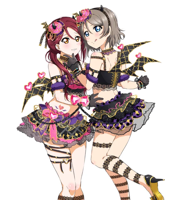 小悪魔編完成～～～!
ようりこ大好き～～～～～!!!!!⚓️?? 