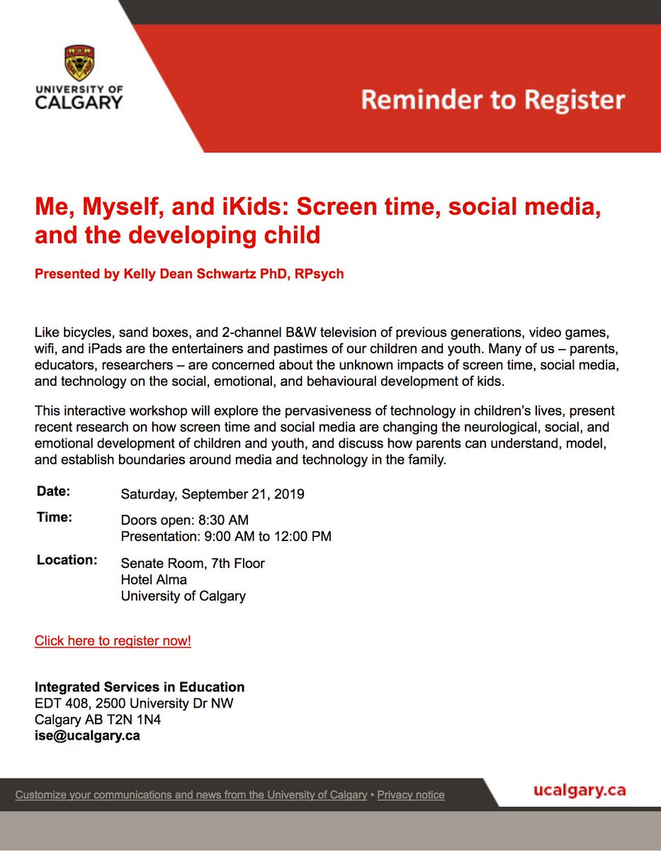 KellyDSchwartz's tweet photo. Enjoy a great Saturday AM talking about screen time and child development. So many ?'s, so few answers, but still lots to learn!! @UCalgaryEduc @UCalgary @UofCr4kids @UCalgary_FSW @UCalgaryMed @ucalgarynursing @calgaryherald @GlobalCalgary @thestarcalgary @BTCityNewsCGY  Pls RT! https://t.co/Zvs0wzuQm5