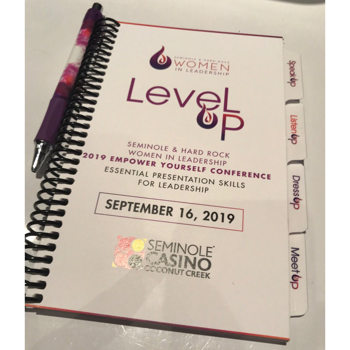 Shannon_Semenuk's tweet photo. Very excited for todayโs Seminole & Hard Rock Women In Leadership 2019 Empower Yourself Conference at @CasinoCoco! ๐โค๏ธ #GoToWorkHappy https://t.co/htbPiwthpL