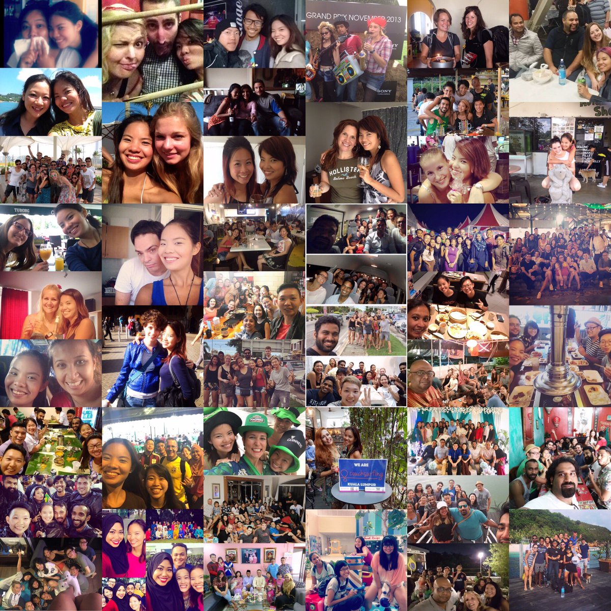 10 years today. A whole decade of #friends, memories and life experiences. Thank you <a href="/couchsurfing/">Couchsurfing</a>, and thank you to everyone who’s been a part of my #couchsurfing life! 😍❤️ #couchsurfer #couchsurfingfriends #friendship #friendshipgoals