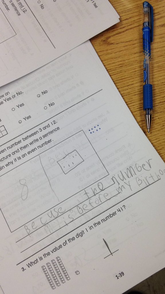 Only from a second grader!🤣