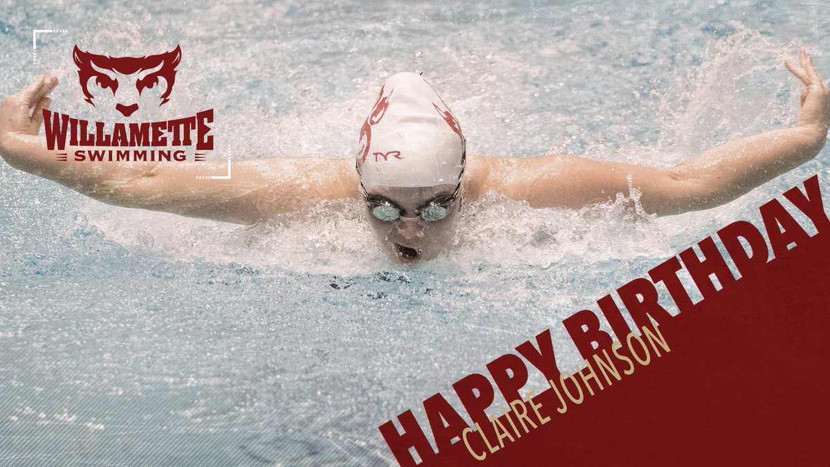 WillametteSwim's tweet image. Happy birthday Claire! #willametteswim #willamette_u