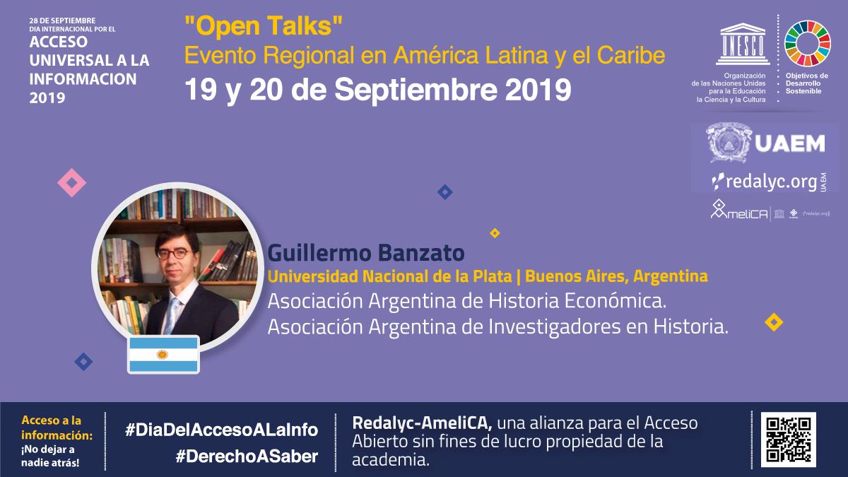 Redalyc's tweet photo. Guillermo Banzato (@gbanzato), Pro Secretario de Gestión Editorial y Difusión de la #FaHCE-@unlp, participa en "Open Talks" 2019. 

Sede Redalyc @UAEM_MX, Toluca. 
🗓️S 19-20. 

#DíaDelAccesoALaInfo #DerechoASaber 

https://t.co/qremKdMvuM https://t.co/74qJYgvAfA