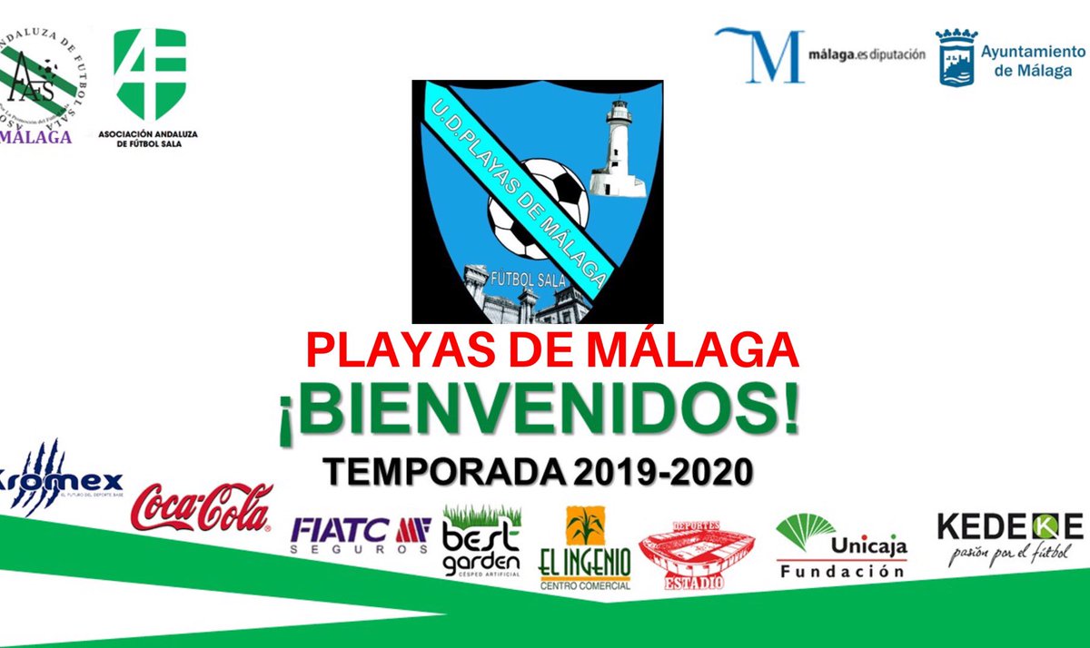 🤝FICHAJE🤝
De la unión de dos clubs históricos (ATL. Huelin FS y <a href="/CDGironFS/">CD Girón FS Oficial</a>) solo puede salir un súper club, ese es el <a href="/udplayademalaga/">UD PLAYAS DE MALAGA FS</a> que participará en la temporada de la unificación.
🏆👋BIENVENIDOS🏆👋