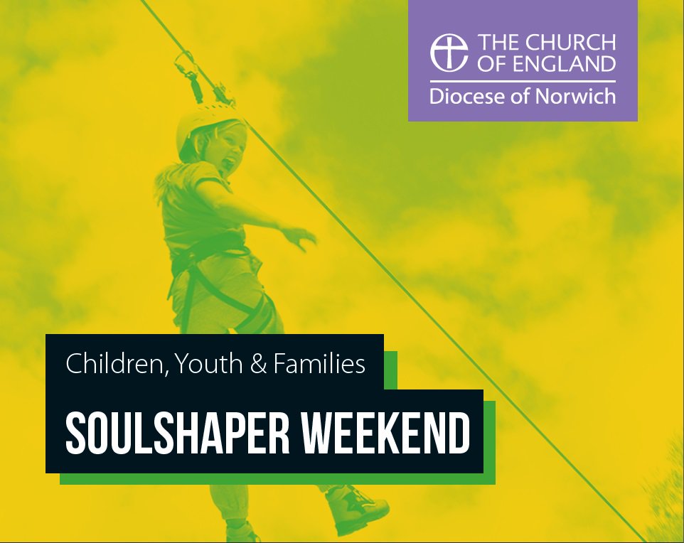 This Friday (20 September) is your last chance to book on to Soulshaper Youth Weekend <a href="/horsteadcentre/">Horstead Centre</a> A residential discipleship weekend for groups or individual young people who do not have a regular church youth group - not to be missed! dioceseofnorwich.org/event?id=10409 @DioceseNorCYF