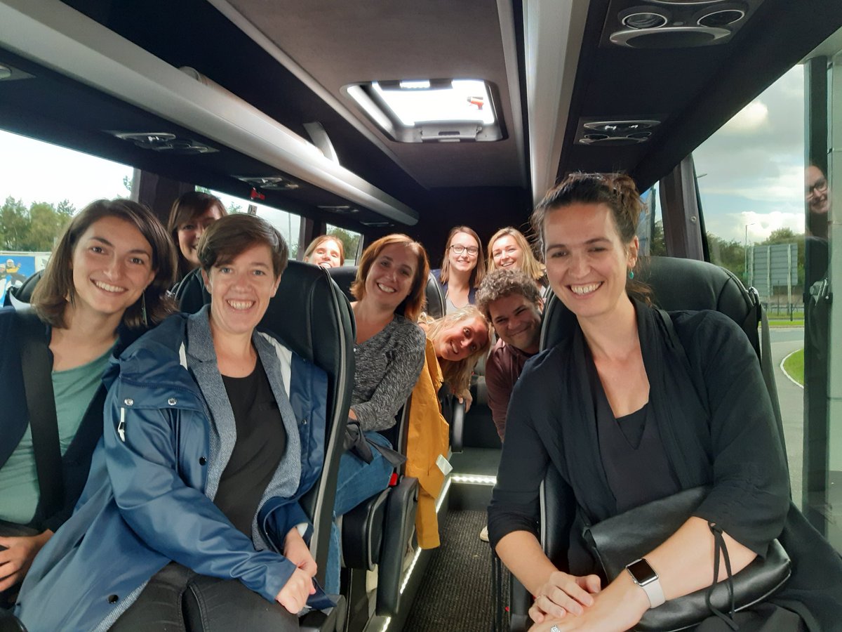 The Belgians are coming! In the VLESP van :), on the way to #iasp2019