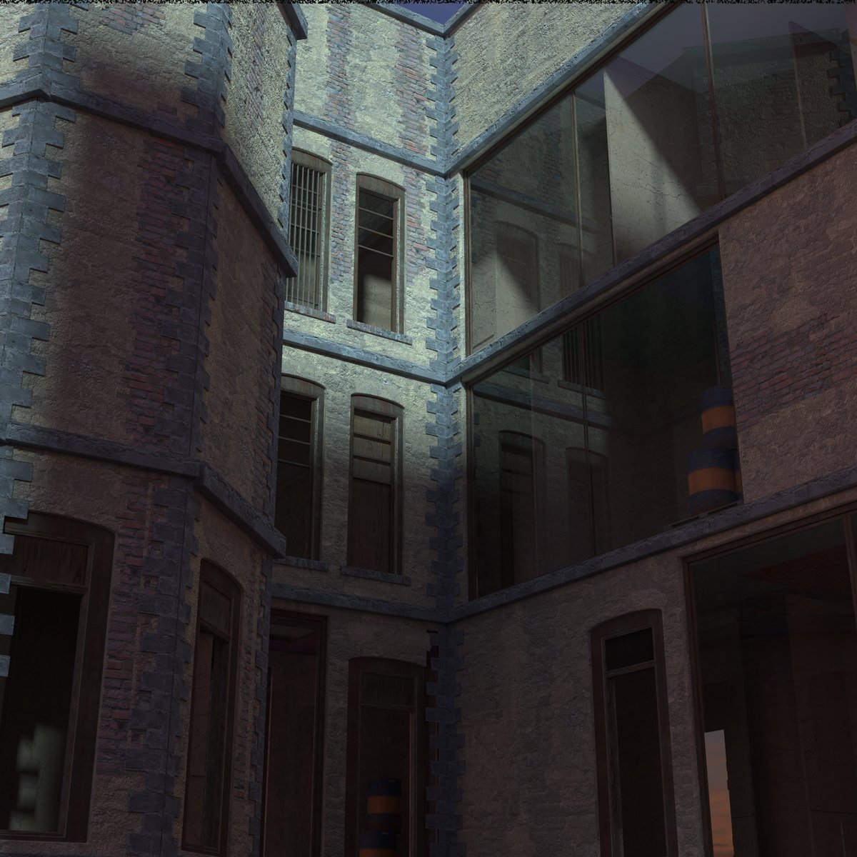 TheRealSaOk's tweet photo. #Procedural Building PDG-generated with "floor shape"-curve as input. #Houdini #Quixel #Megascans. #ProceduralArt #3dModeling Creating HDA's for WLA Safeguard #pcgame on #UE4. Rendered 4k 9min 35 seconds with #Reshift #nvidia #2080ti #graphics #modular #pcgaming #pcgamer WIP https://t.co/3IX63hCj2y