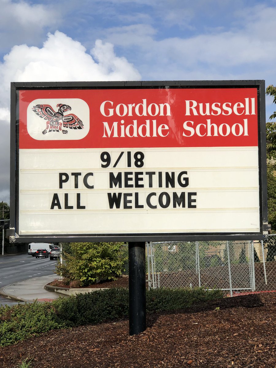 Please join us Wednesday night at 7:00 to chat with fellow T-bird parents and Mr. Hayden. #grmstbirds #grmsrocks #buildgbsd <a href="/greshamschools/">Gresham-Barlow SD</a>