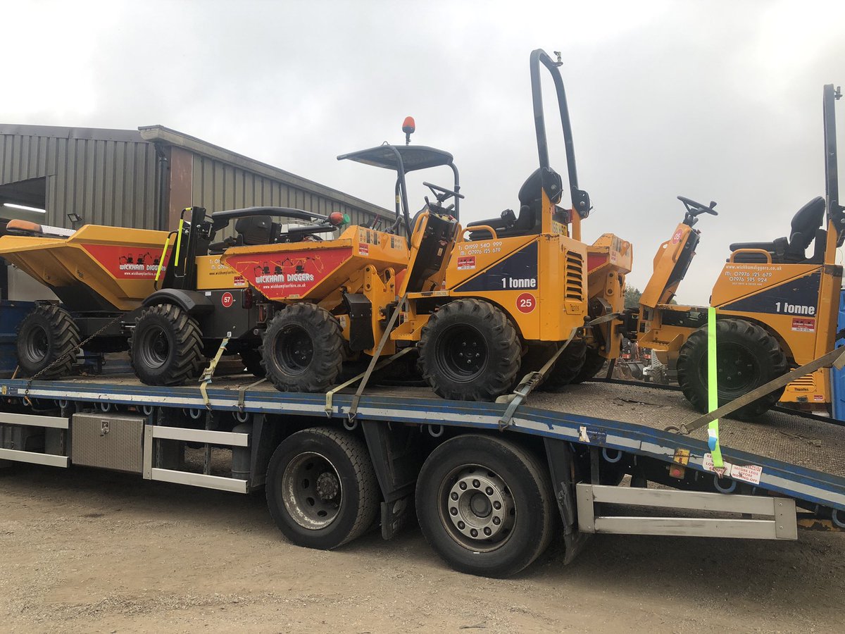 All 3 of our plant lorries are packed full of machinery to keep up with customer demand. -
*
**Call/email our hire desk for all enquiries**
*
TEL: 01959540999
EMAIL: wickhamdiggers@gmail.com
-
-
-
#diggerhire #dumperhire #planthire #croydon #westwickham #westerham #bromley #londo