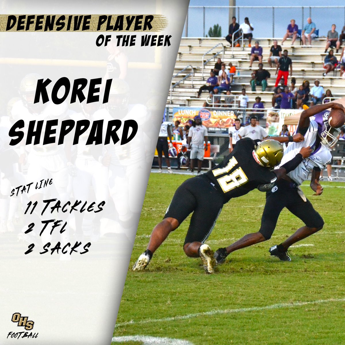 Congrats on our Player’s of the Week! #OAE