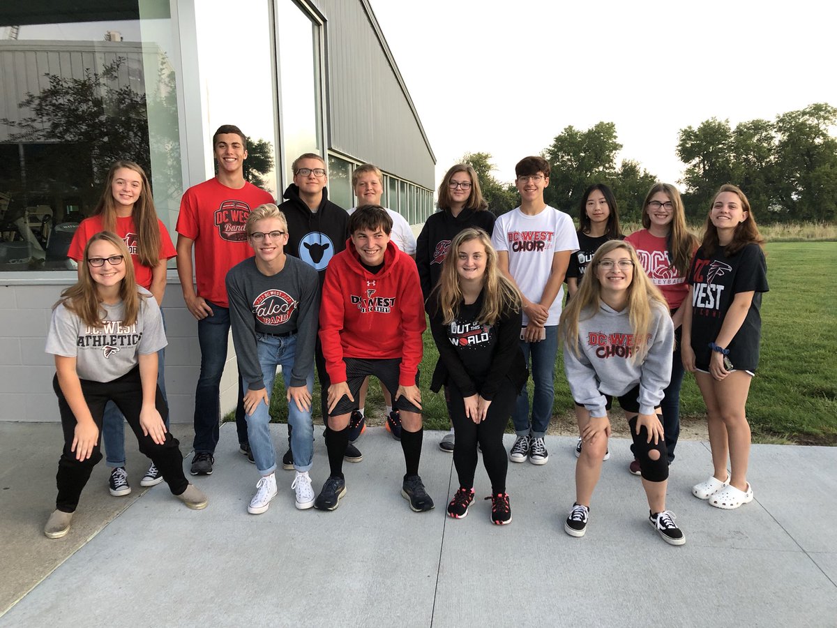 Thanks to this great group of singers who showed up at 7am on Sunday to sing “The Star Spangled Banner” at the Freedom Run!  <a href="/DCWestFalcons/">DCWest Falcons</a>