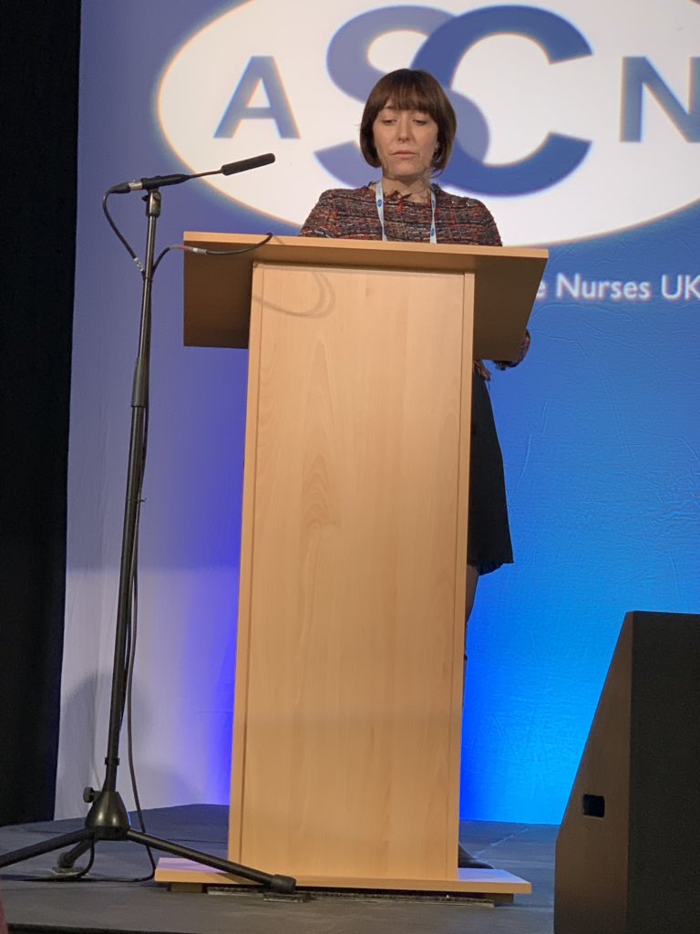Immensely proud of <a href="/AmbraBertinara/">Ambra Bertinara</a> for her presentation on colostomy irrigation at #ASCNUK2019 <a href="/gbtpo/">Dr Theresa Porrett</a> <a href="/NUHStoma/">NUH Stoma Care Team</a> @TeamNUH