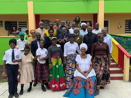 AntiguaOpm's tweet photo. "Education is the laurel of the wise man"- Nyabinghi Theocracy church School opening. #educationforall #governanceforall #governmentforall #empowerment through #education means #prosperity for all. #historic https://t.co/XGusfbMn02