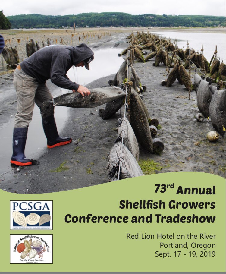 MadelynRoycroft's tweet photo. Heading to Portland, OR today for the Pacific Coast Shellfish Growers Association Annual Conference! @pac_shellfish #shellfish73 https://t.co/IjToh2d55f