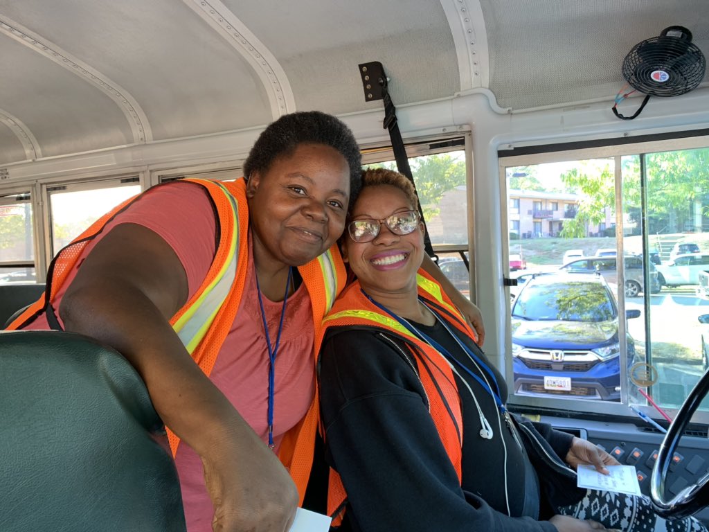 swainquinn's tweet photo. Thank you Ms. Renee and Ms. Cherish for being the BEST! #bestbusdrivers #lovinonourstudents @TylerHeights https://t.co/QIMsl7rM5Y