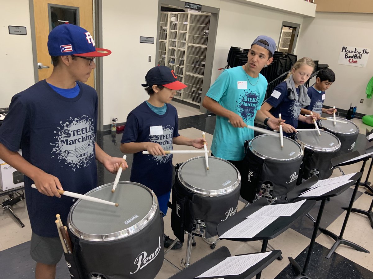 Steele HS Percussion tweet media