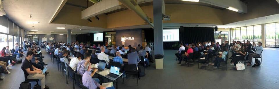 SoundGuardPaint's tweet image. Thank you @PlugandPlayTC for having our founder @JonahLupton on stage last week to pitch