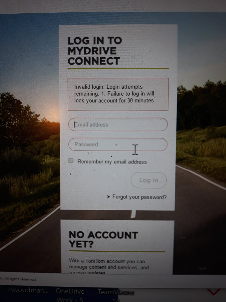 Utterly miserable experience trying to update my tomtom, password reset not even working <a href="/tomtom/">TomTom</a>