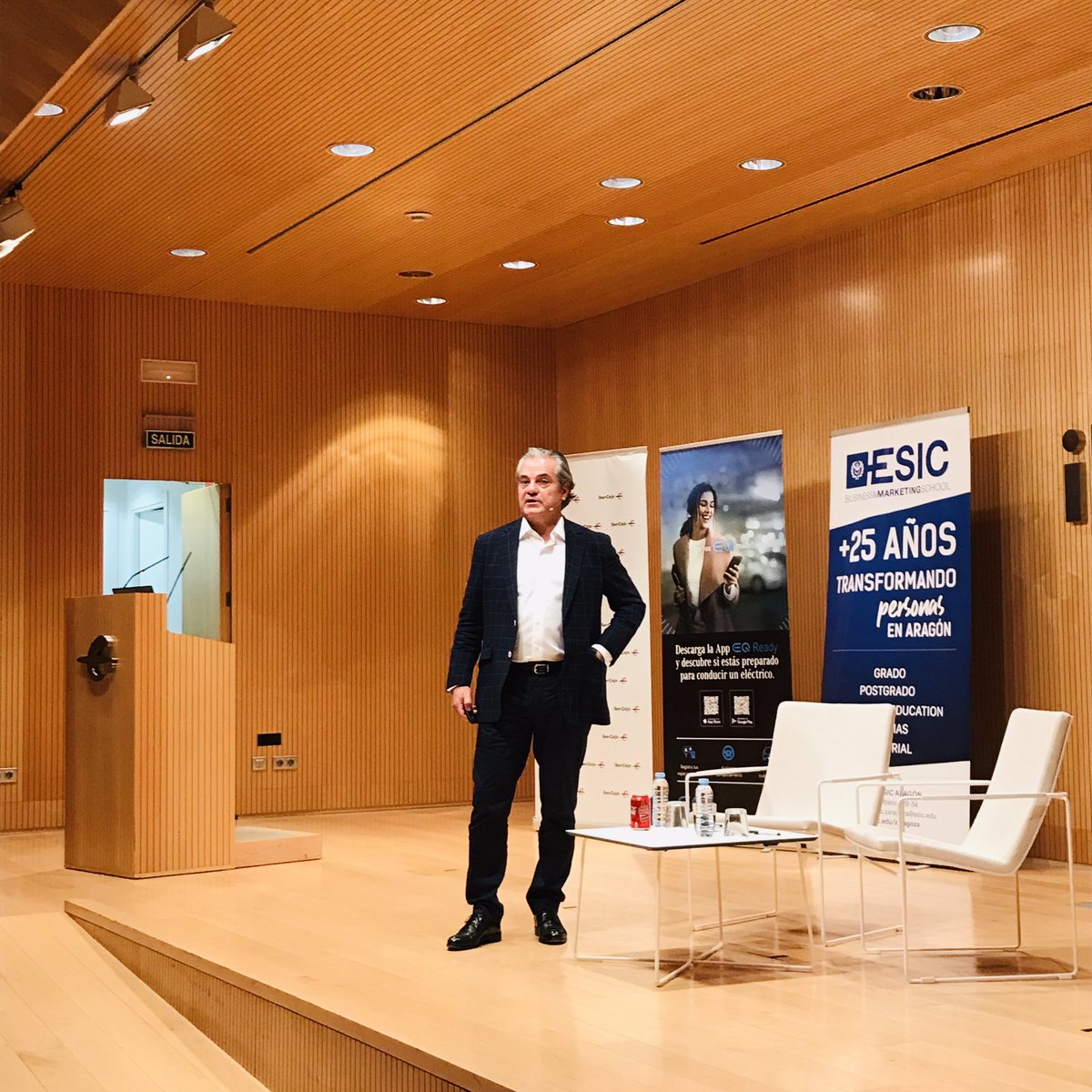 esiczaragoza's tweet image. “Hay que tratar de aprender de las cosas que salen bien” @MarcosdeQuinto #ESIC #alumnitalks #marcosdequinto #ESICZGZ