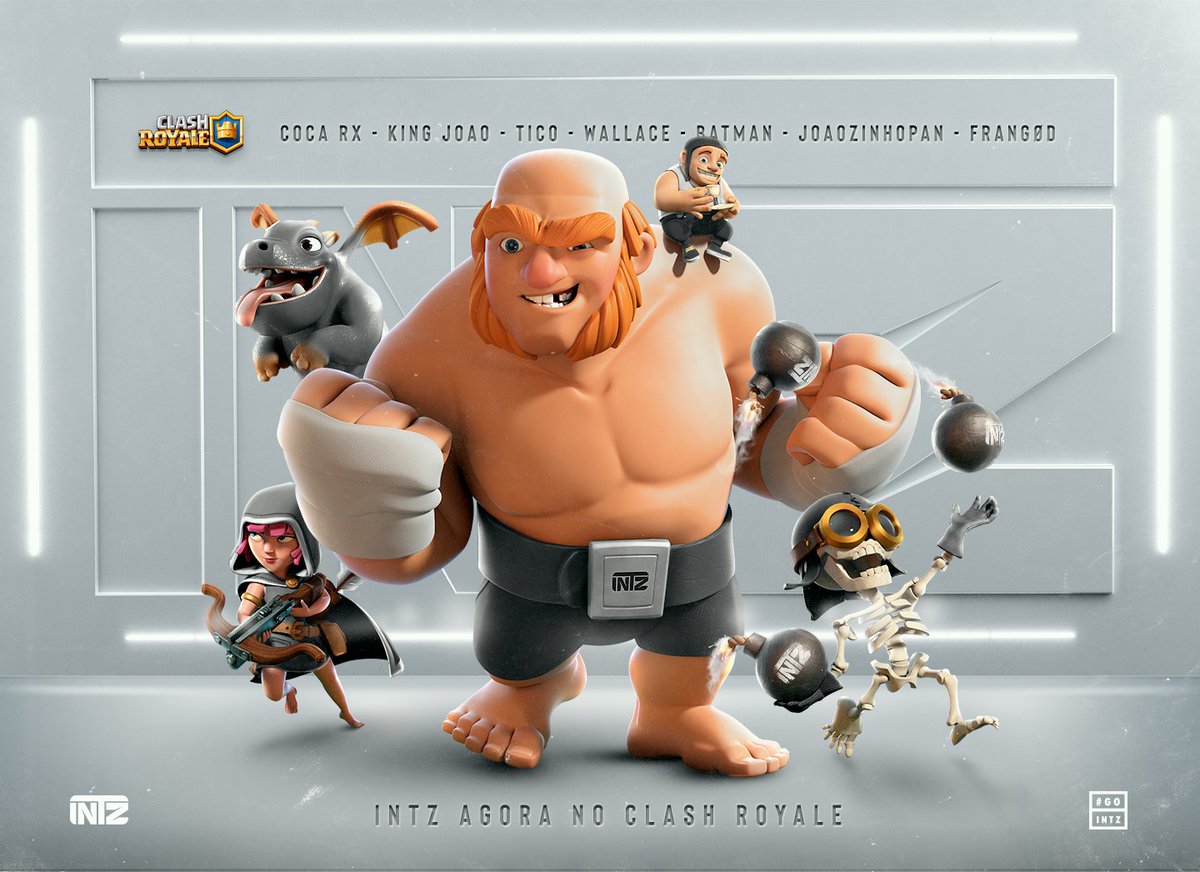 [CR] ANÚNCIO CLASH ROYALE ⚔️

É com muito orgulho que anunciamos nossa mais nova lineup de <a href="/ClashRoyaleBR/">Clash Royale BR</a>. 🔥

Esperamos grandes resultados deste time fortíssimo que promete muito. 💪

Sejam Bem Vindos! 🚀

#GoINTZ #INTZArmy #INTZCR