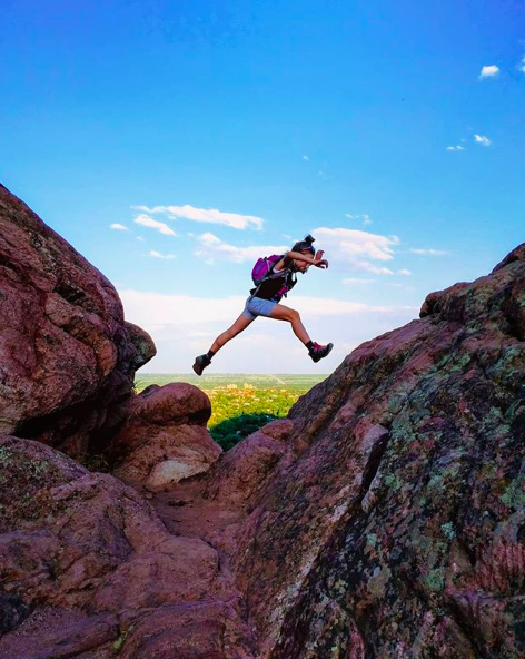 CUBoulder's tweet photo. Happy Monday, Buffs! Jump into this new week with confidence -- we believe in you!  
#CUBoulder
(📸: @serinecho on Instagram) https://t.co/v3ThEXyGVk