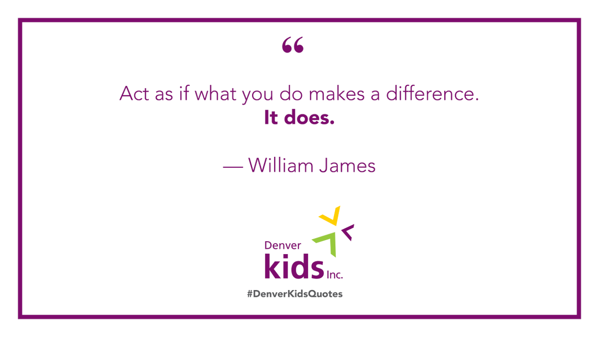 #DenverKidsQuotes #MondayMotivation