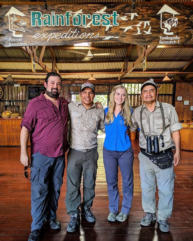 GoScifari's tweet photo. We had an amazing week in #Tambopata thanks to the #ExpeditionAmazon dream team. (Don't worry, we missed you @phil_torres) So exciting to run this trip twice each year for @atlasobscura ! If you'd like to join us in March or September of 2020, check out our website (link in … https://t.co/2LpDNpa06v