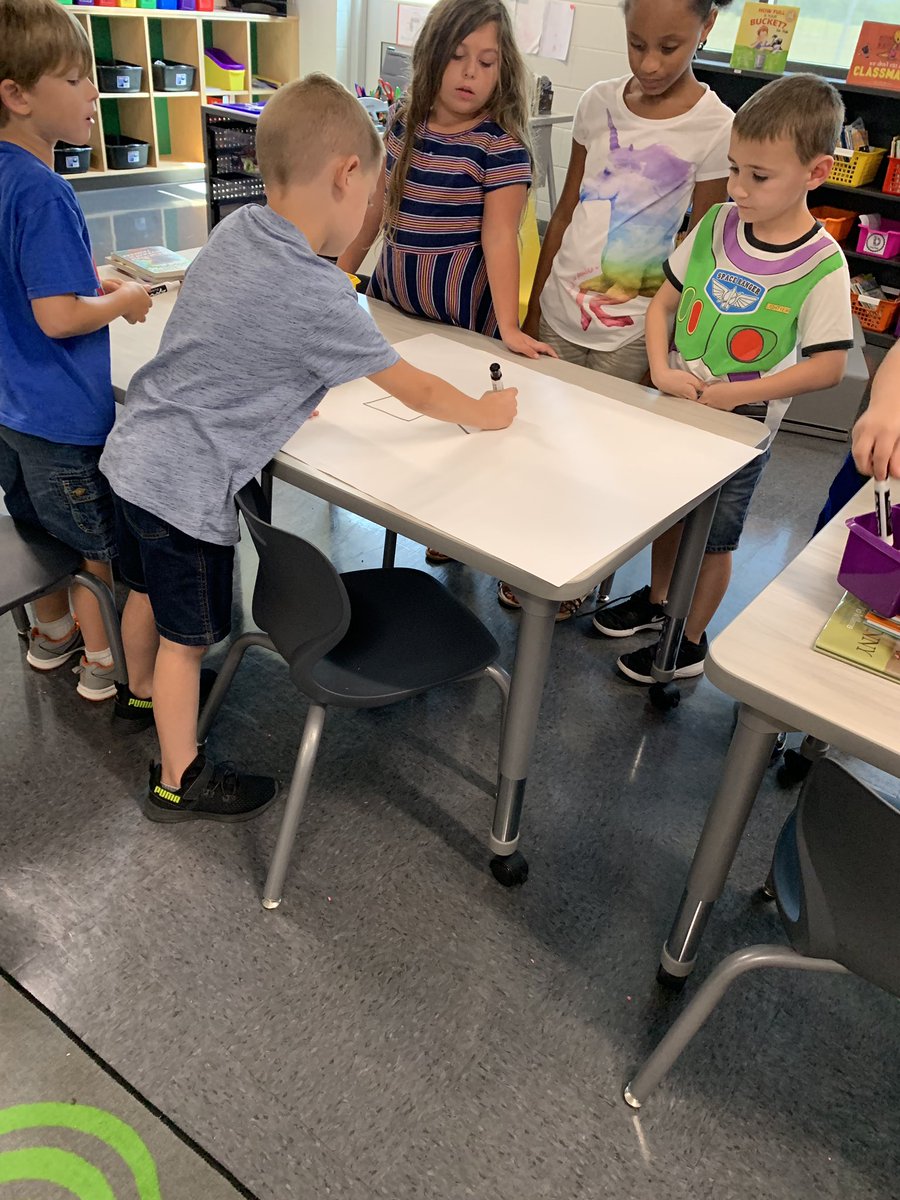 bilbao_tabitha's tweet photo. Teamwork makes the dream work! Our goal is to do at least one word problem a day and discuss our answers. #wordproblems #math #MondayMotivation #BCESfirsties https://t.co/FkT9jT8iz0