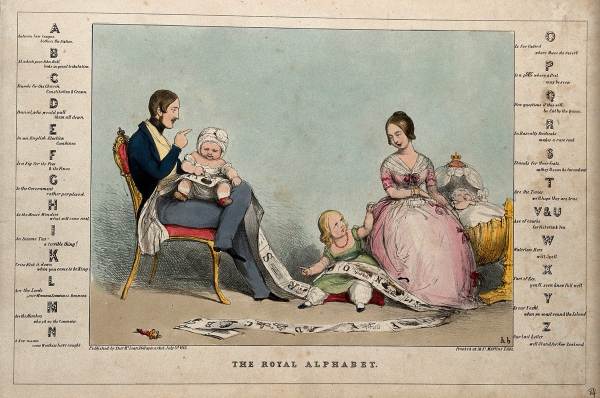 Albert_PrinceC's tweet photo. The royal alphabet with Victoria and Albert teaching their young family. #VictoriaAlbert200 #royaleducation https://t.co/nf9pFuVHgn