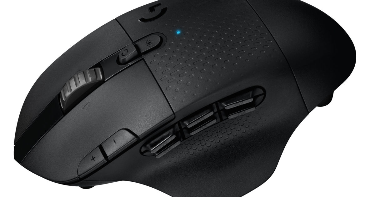 Logitech's newest lag-free gaming mouse is loaded with thumb buttons