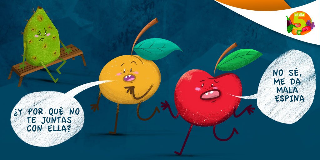 5aldiachile's tweet photo. Queremos que empieces tu semana con la misma frescura que nos entregan frutas y verduras. Por eso, te regalamos una sonrisa con esta divertida cápsula 5 al Día.

¡Compártela! Porque sonreír es contagioso 😃 https://t.co/chrulRwmRc