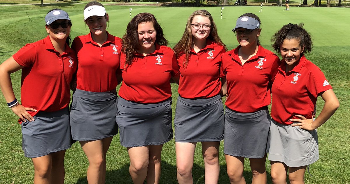 GenevaGirlsGolf's tweet photo. Congrats to the girls golf team as they won the CVC-Valley Division Championship today!!! https://t.co/URiQt66vIN