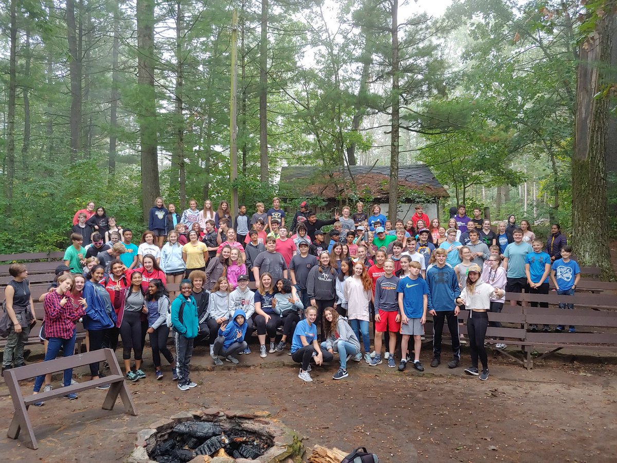 Upham Woods fieldtrip today. Outdoor activities and service projects. Teamwork, leadership, and fun in full affect. #eaglessoar