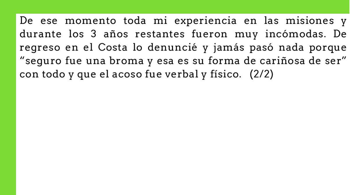 Jorge Ayala #MeTooCosta