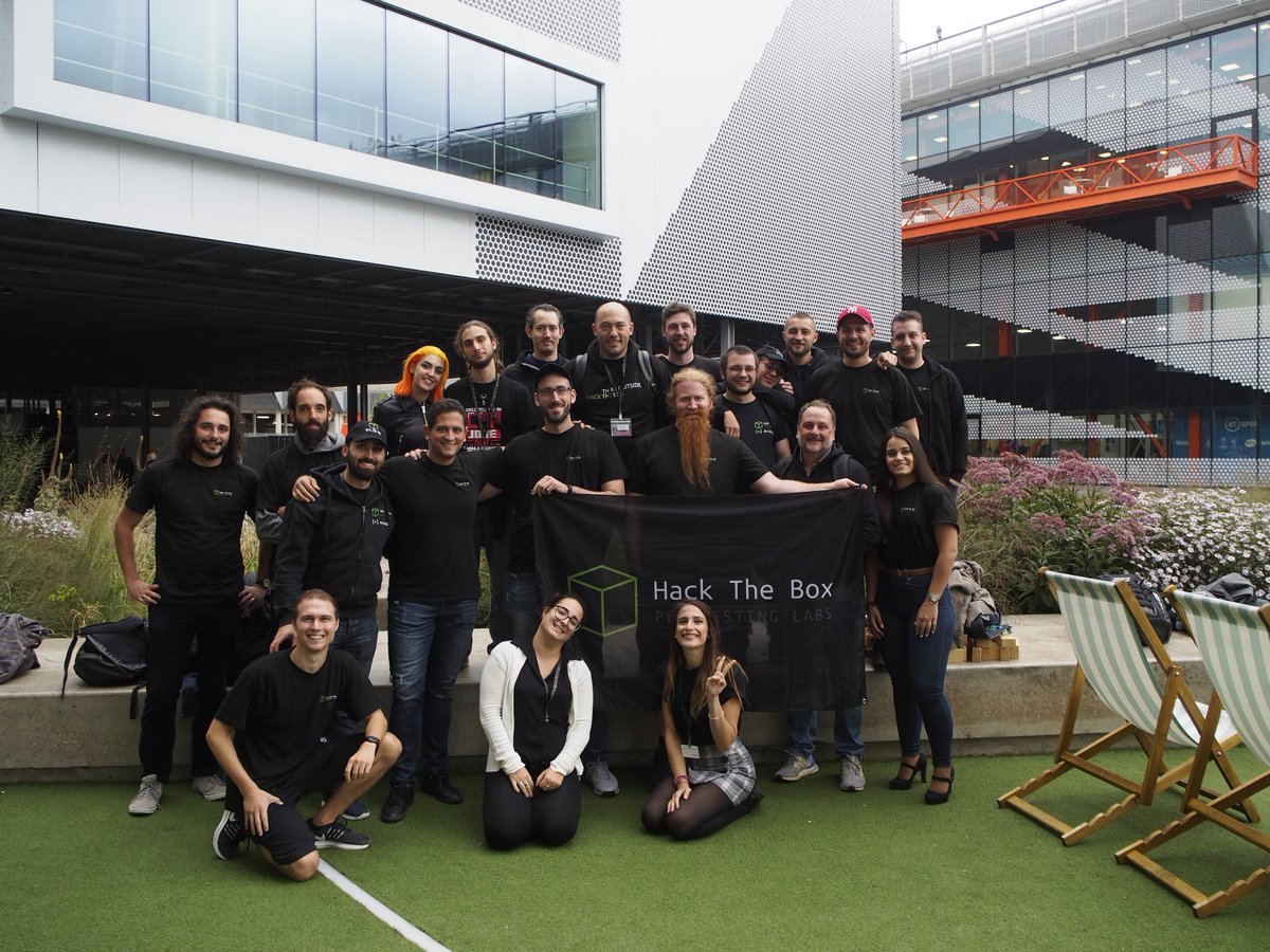 Hack The Box Internal MeetUp!
United from all around the world for new content, beers and lots of hacking. 
New stuff yet to be announced 😎
Till the next one guys, Cheers  🍻
#hackthebox #hacking #meetup #cybersecurity #Training #newcontent