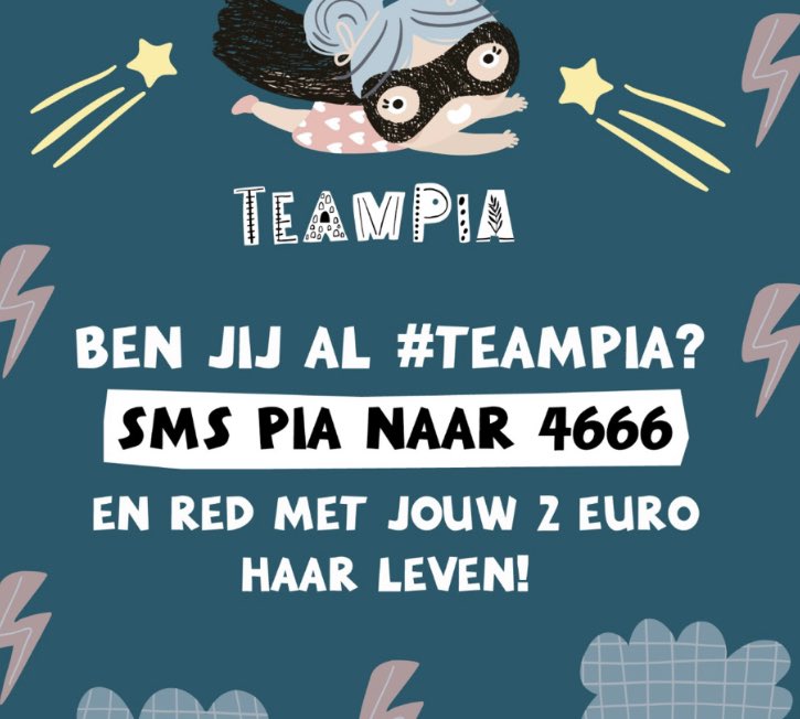 Save a baby’s life. Text “Pia” to 4666. Be like me. Be #teampia <a href="/milow/">Milow</a>