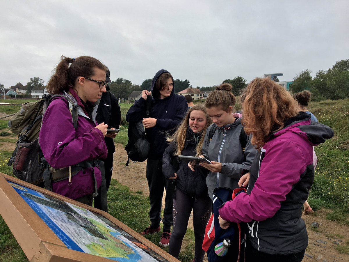 SibfordGeog's tweet photo. A busy day for our A level Geographers on their annual field trip #SibfordHumanities #SibfordGeography #OCRGeog #NEA #MargamFSC #Porthcawl https://t.co/GCA2APLKzK