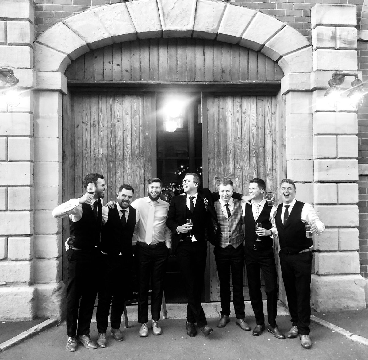 ChrisLockwood87's tweet photo. Going to a wedding is always a special occasion. But watching two of your best friends get married is amazing! 

Congratulations @Jonny_Turner88 - I wish we could do it all again! https://t.co/NZNEN38On6