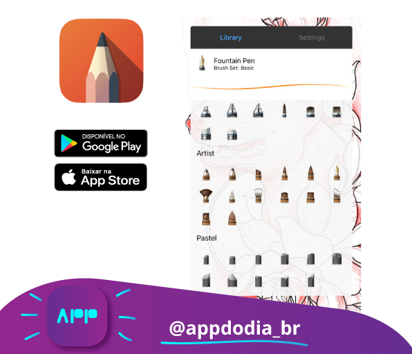 appdodiabr's tweet photo. Capture ideias e execute iterações rapidamente com o app @sketchbookapp para tarefas de esboço, desenho e pintura digital. 

Uma excelente escolha para ilustradores, arquitetos e designers! Gratuito na GooglePlay e AppStore.
#appdodia #aplicativos #dicasdeapps #dicadodia https://t.co/GEeLiiSxiM