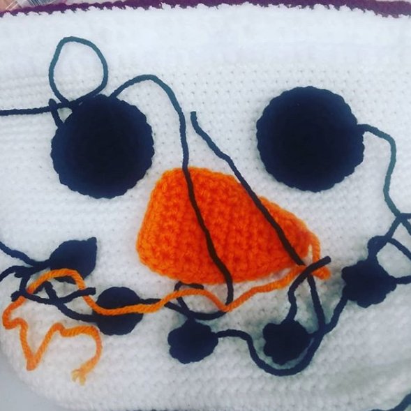 TheWoolyNoggin's tweet photo. He's so handsome! #crochet #crochetwip #wip #crochetchristmas #patterncomingsoon https://t.co/wUuVPGeytV