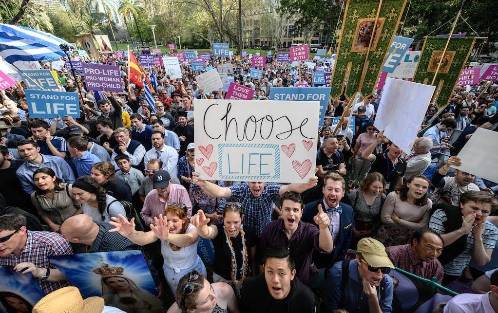 Massive crowds protesting this extreme abortion bill show that voters will decide their #nswpol vote for Life on this single issue. Do MPs realise this? The majority of NSW chooses life and not late term abortion.