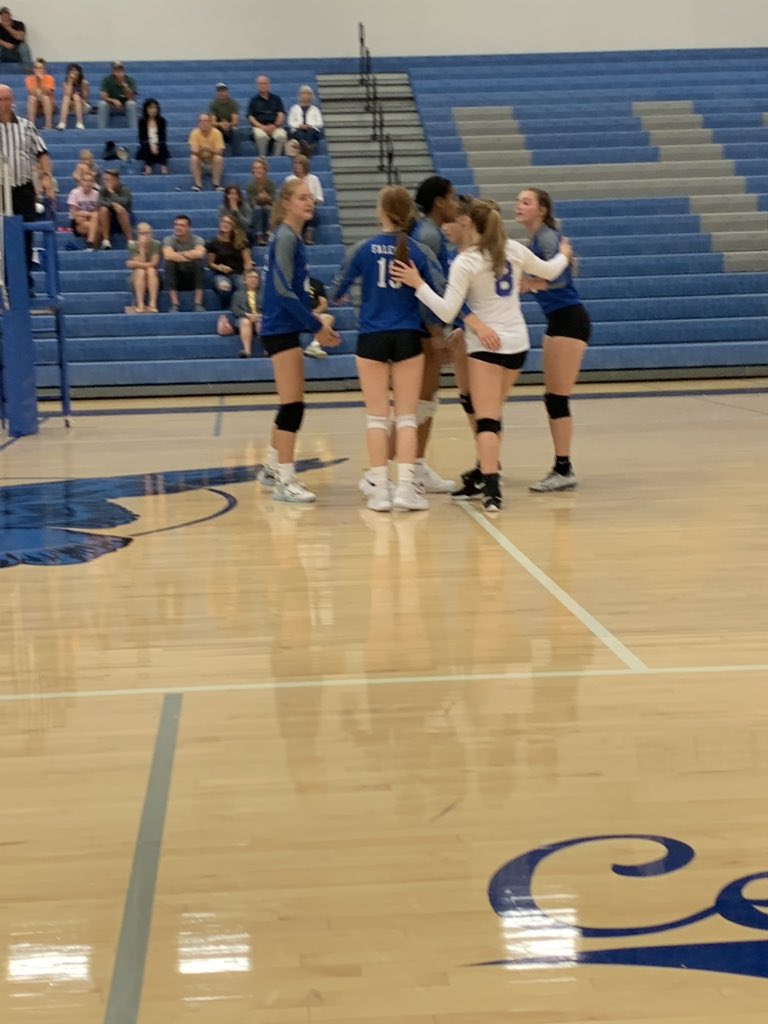 CCHSFalcons's tweet photo. You like intensity? Come on out to The Cage this season and watch our girls play! #wow #CCFire #Passion https://t.co/jbAVUrTffP