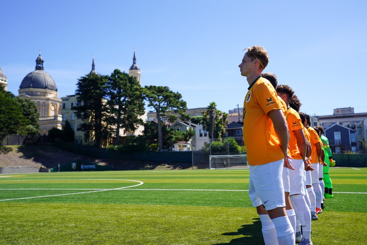 Back on the Hilltop! USF men's soccer welcomed alumni back to campus yesterday afternoon as the team earned a 1-0 victory over UNLV on a beautiful day at Negoesco Stadium. #USFCA #homeisonthehilltop