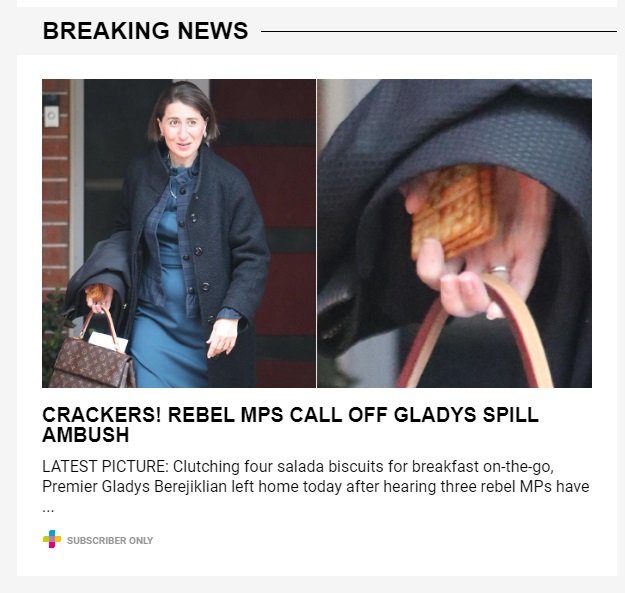 credit to the Daily Telegraph for stepping up and fixing this, I respect it