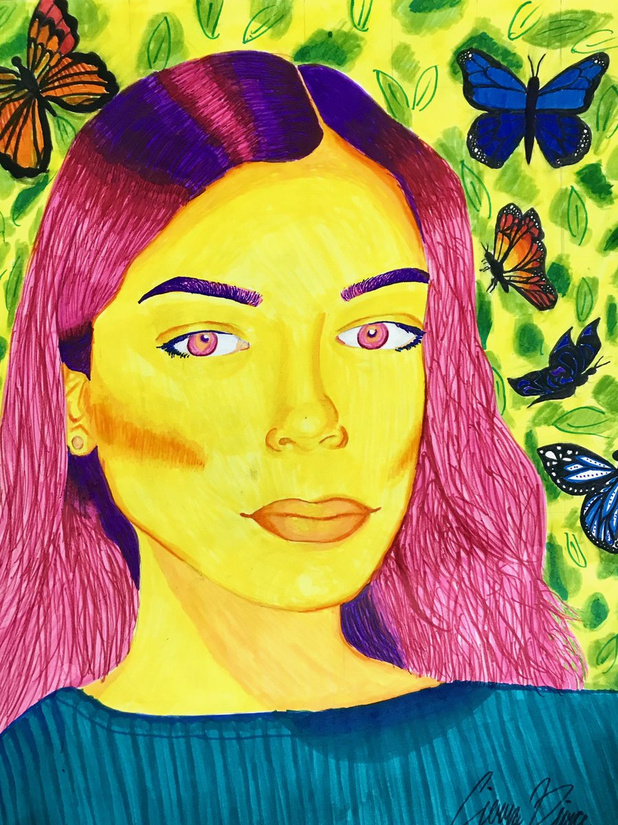 crazy4art's tweet photo. Armijo Art 2! Amazing self-portraits https://t.co/YgkawiKjQ1