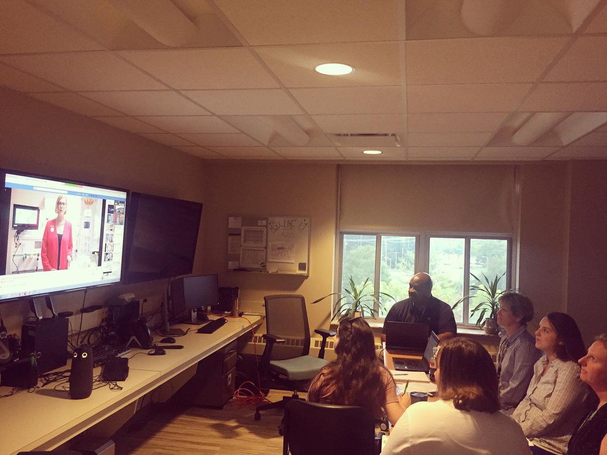 MSULAC's tweet photo. LAC staff starting off #hcsimweek19 this morning with SSH President KT Waxman’s welcome! #msulacsim #simulationeducation https://t.co/ufn8xAAbYh