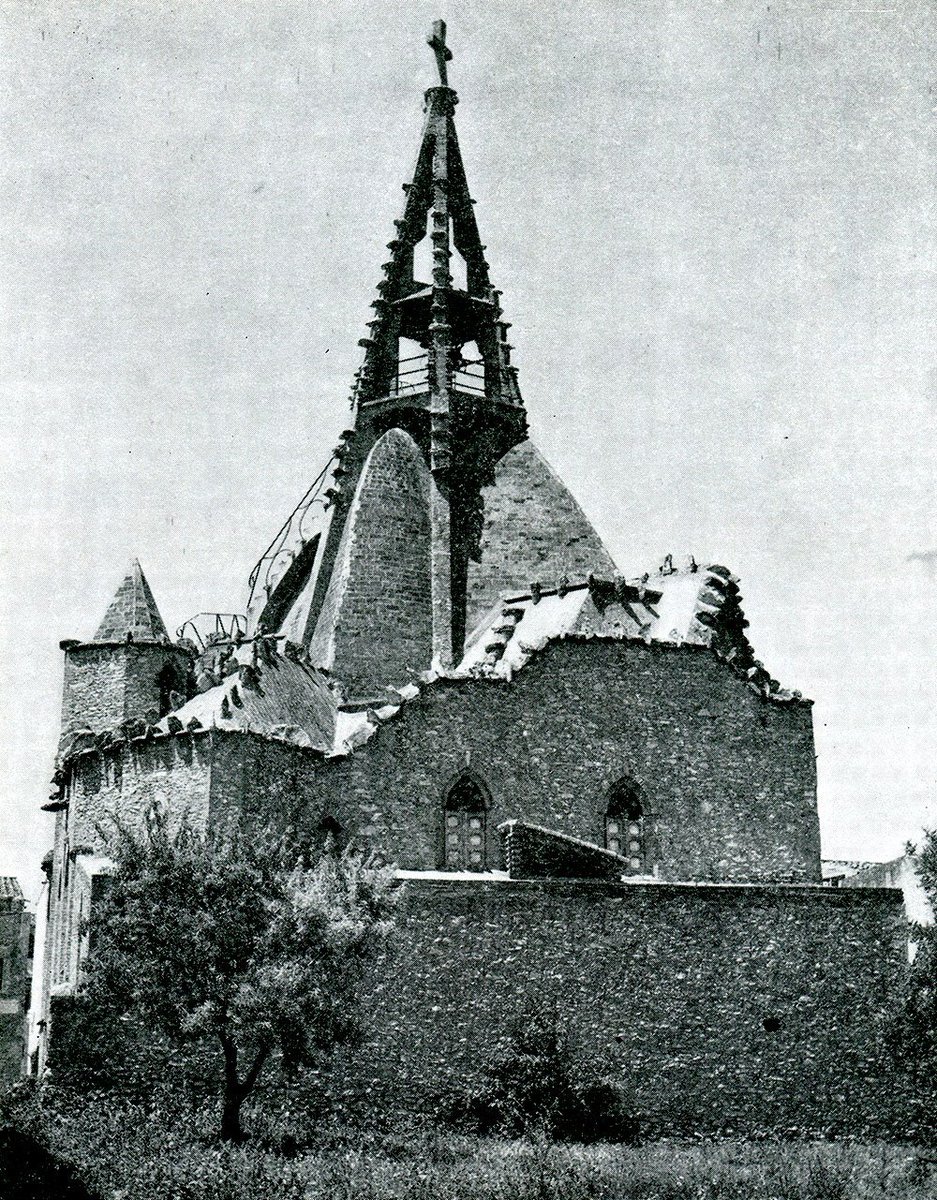 ArquiTarragona's tweet photo. Avui fa 140 anys que va néixer Josep Maria Jujol, autor de meravelloses obres d'art  #Jujol140 #tarraconensis #architectus https://t.co/d27RtGFSmB
