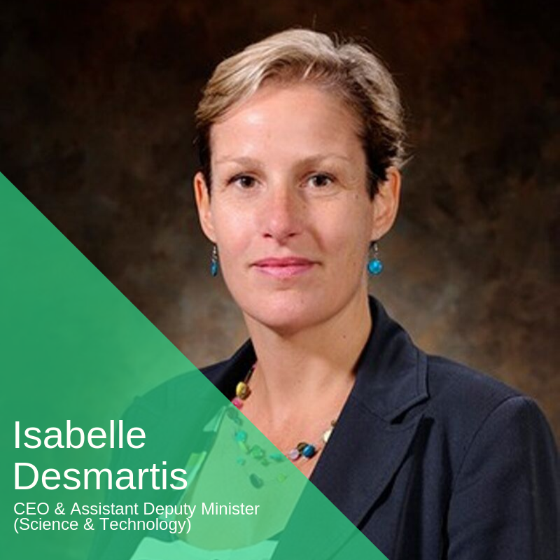 DisruptingDef's tweet photo. #SpeakerHighlight Isabelle Desmartis oversees the investment in S&amp;T for @NationalDefence (DND) and the @CanadianALF914 (CAF).

Bringing leadership to national issues of defence and security, Desmartis is also the CEO of @DRDC_RDDC. #CANIC #CMIA #DND #CAF #DRDC https://t.co/fRZS3JPBXJ